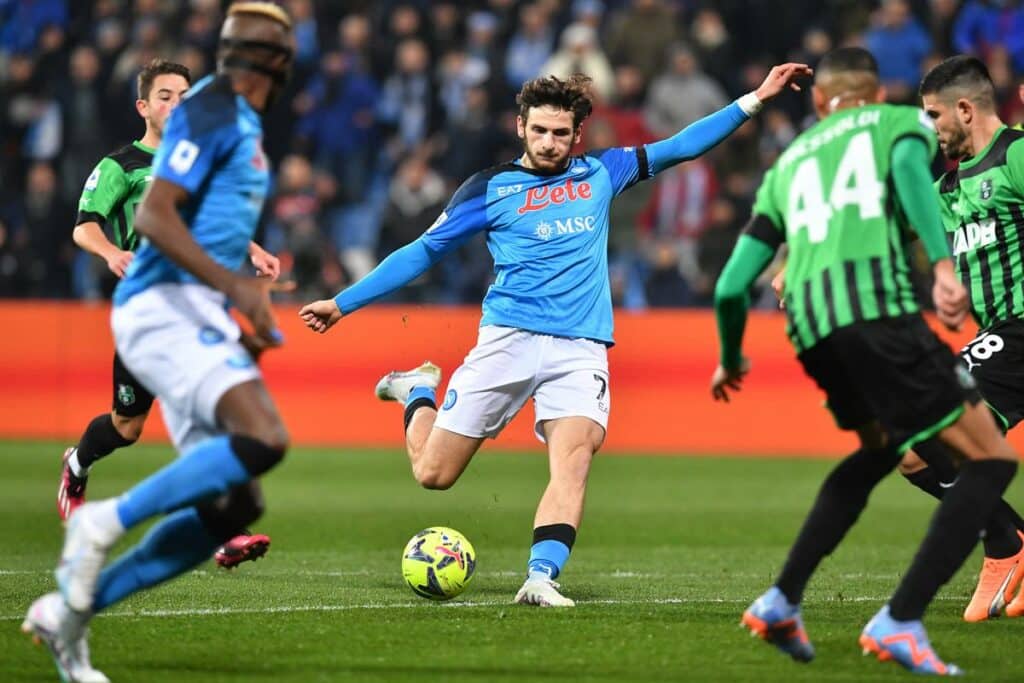 Goles y resumen del Napoli 2-0 Sassuolo en Serie A 2023