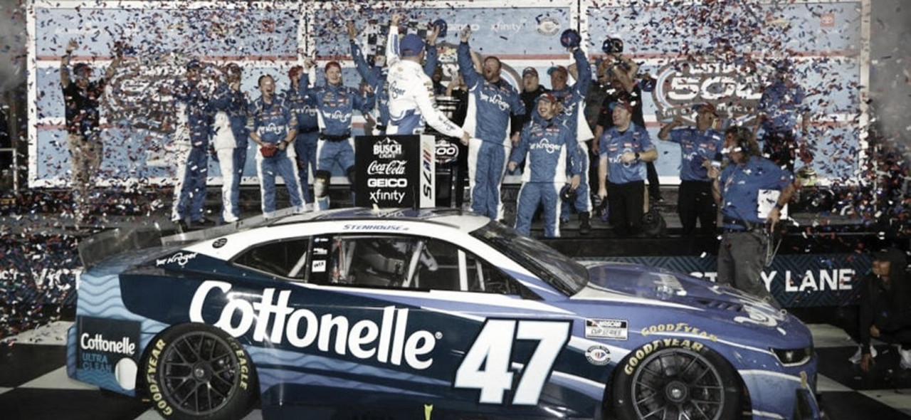 NASCAR Cup: Stenhouse volvió al triunfo en las 500