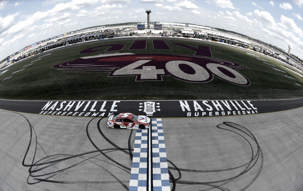 NASCAR Cup: Larson dominó en el debut de Nashville