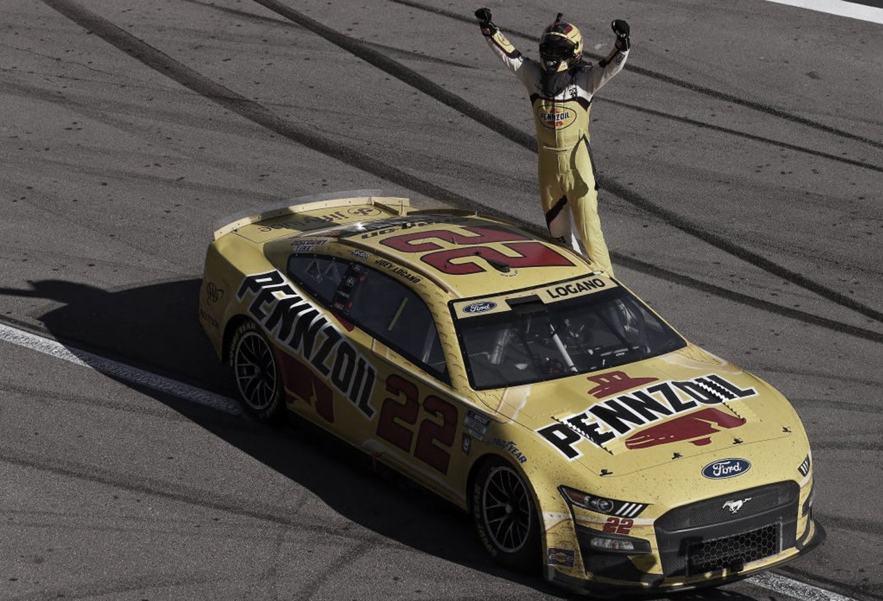NASCAR Cup: Logano ganó en Las Vegas y aseguró su lugar en la final
