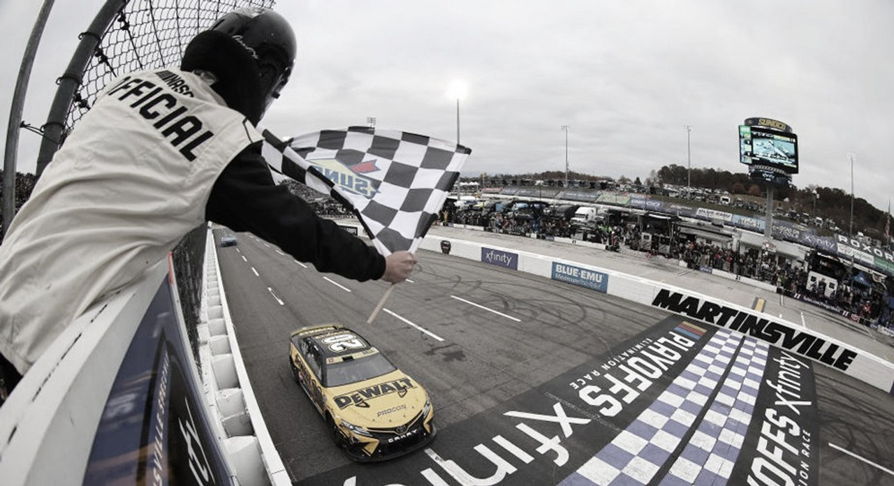 NASCAR Cup: Bell gana en un final histórico en Martinsville