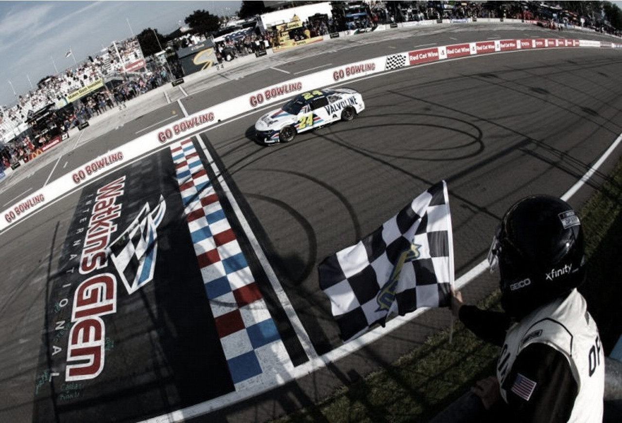 NASCAR Cup: Byron alcanzó la quinta del año en el Glen NASCAR Cup: Byron alcanzó la quinta del año en el Glen