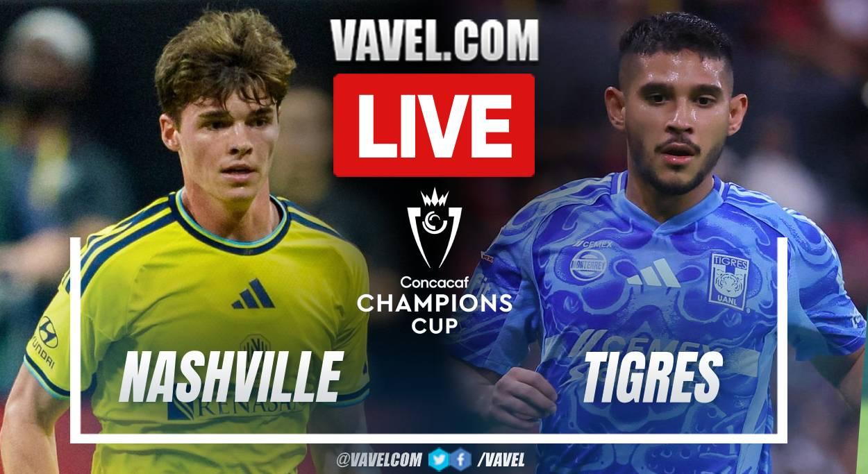 Nashville vs Tigres LIVE Score Updates: half-time (0-1)