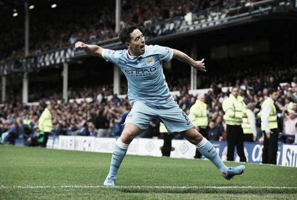 Everton 0-2 Manchester City: Kolarov and Nasri score as Citizens shine once again