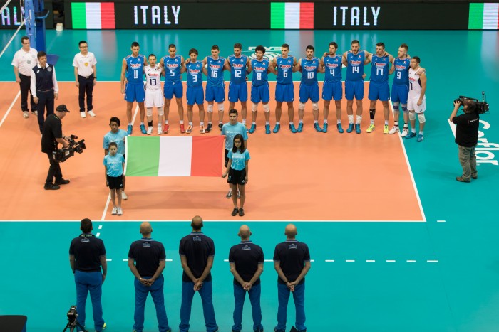 Volley, FIVB World League:  Francia vs Italia 3-0