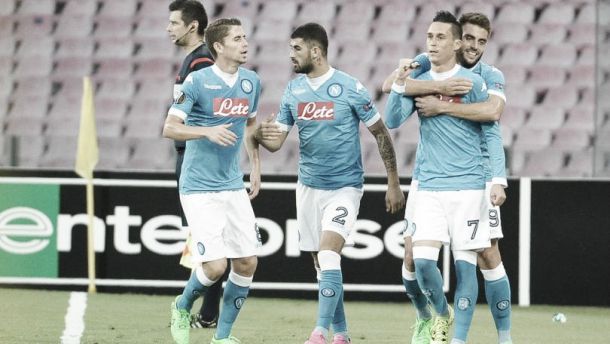 Manita Napoli, Bruges demolito! Manita Napoli, Bruges demolito!