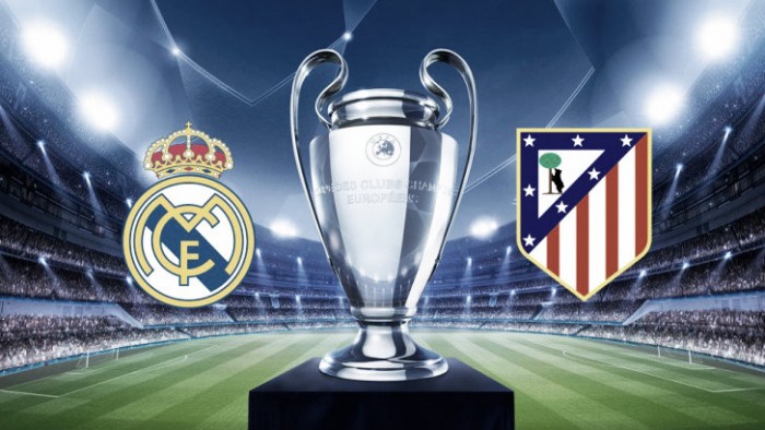 Champions League, sarà ancora una volta Real Madrid vs Atletico Madrid
