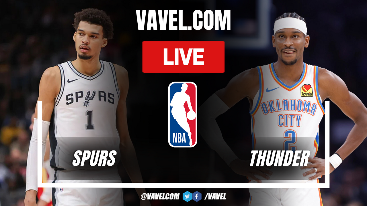 San Antonio Spurs vs Oklahoma City Thunder LIVE Score Updates (0-0)