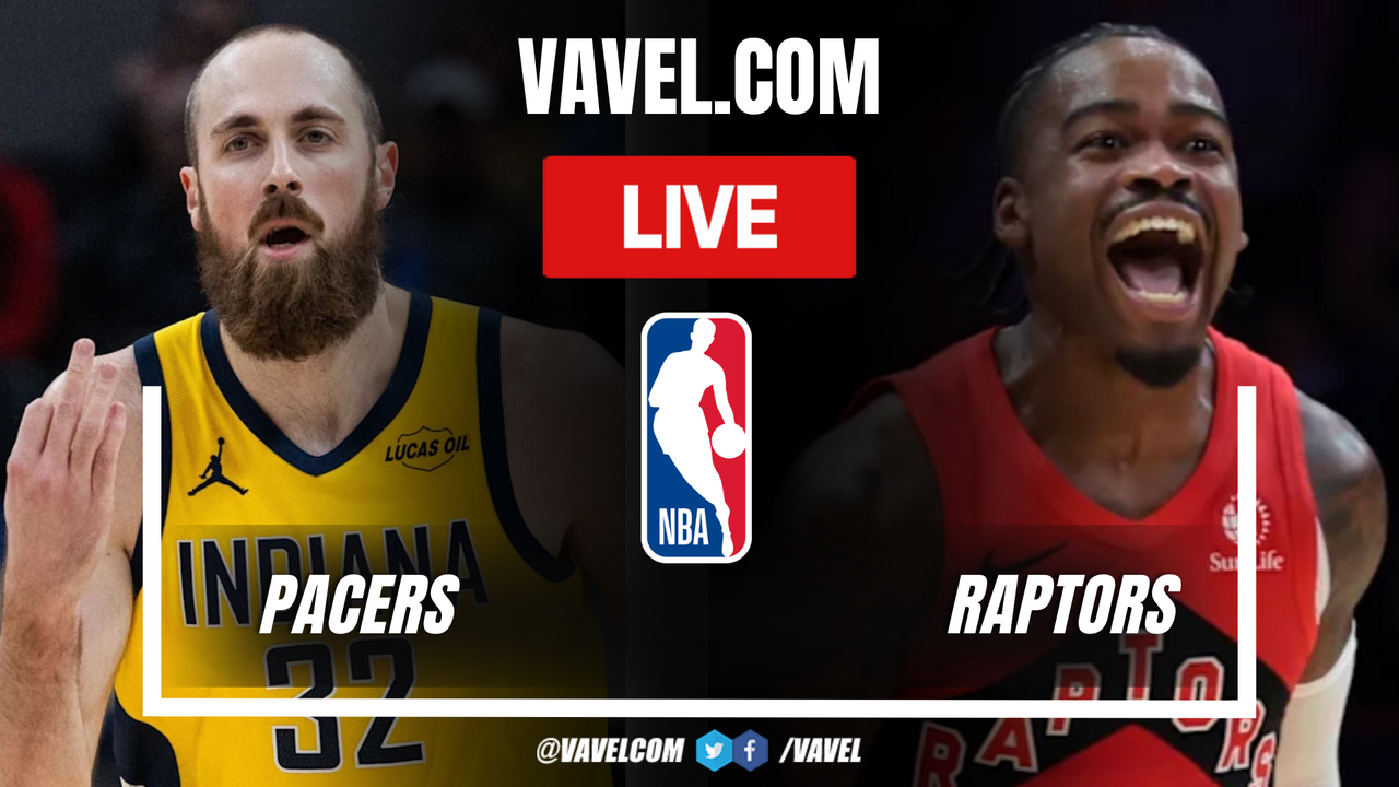 Pacers vs Raptors LIVE Score Updates: A closely contested NBA game (18-39)