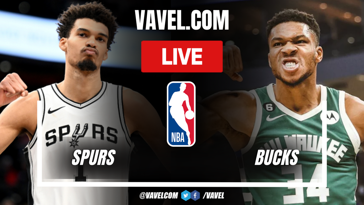 Spurs vs Bucks live updates