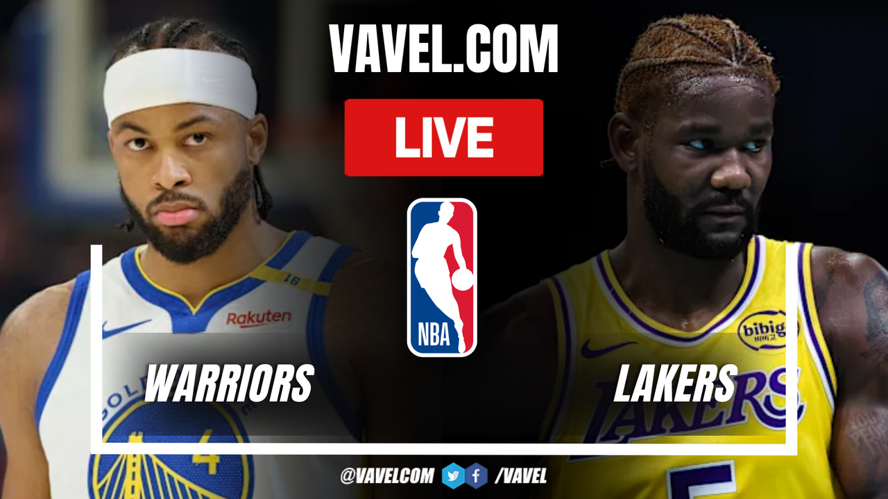 Golden State Warriors vs Los Angeles Lakers LIVE Score Updates in NBA Game