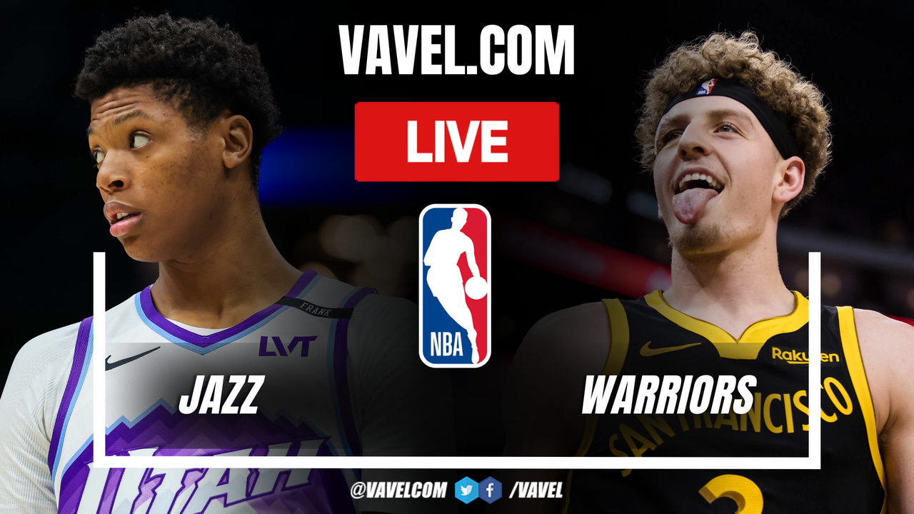 Utah Jazz vs Golden State Warriors LIVE Score Updates in NBA Game