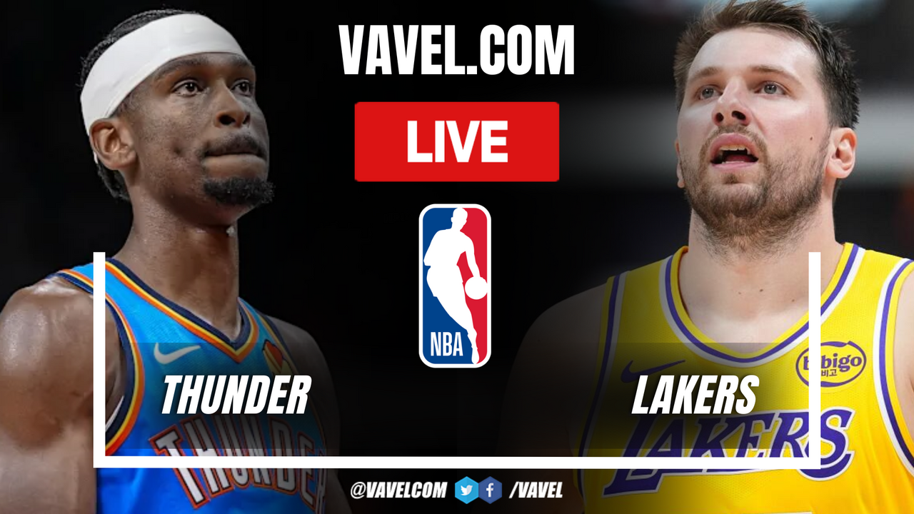 Highlights and points of Oklahoma City Thunder 139-96 Los Angeles Lakers in NBA 2025-26