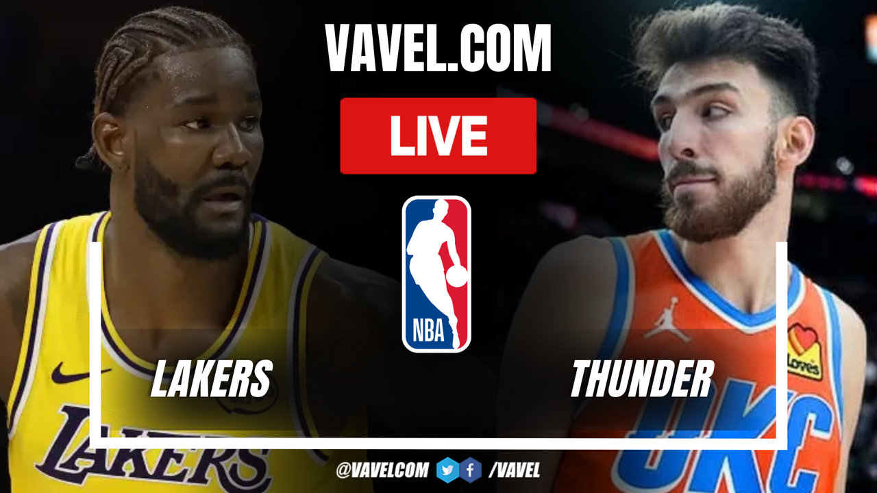 Highlights and points of Los Angeles Lakers 87-123 Oklahoma City Thunder in NBA 2025-26