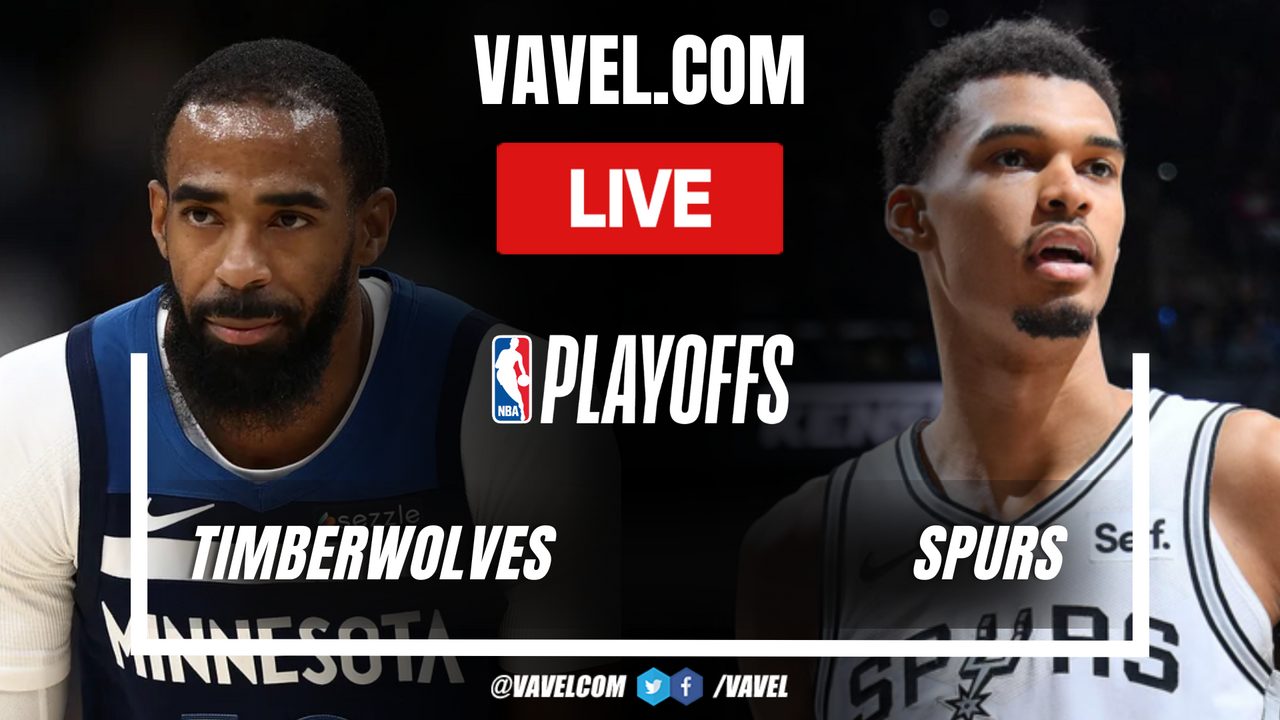 Highlights and points of Minnesota Timberwolves 108-115 San Antonio Spurs in NBA Playoffs 2026