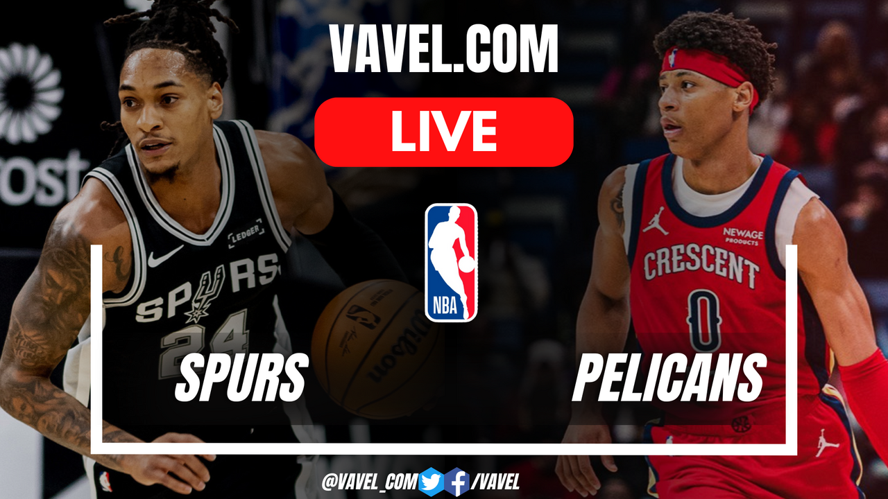 Spurs vs Pelicans LIVE Score Updates: last quarter starts (100-102)