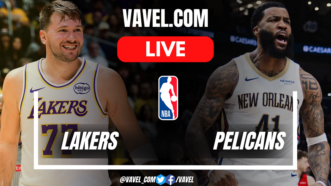 Points and Highlights for Los Angeles Lakers 111-103 New Orleans Pelicans in NBA Game