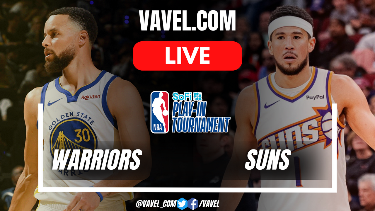Golden State Warriors vs Phoenix Suns LIVE Score Updates in NBA Play-in (0-0)