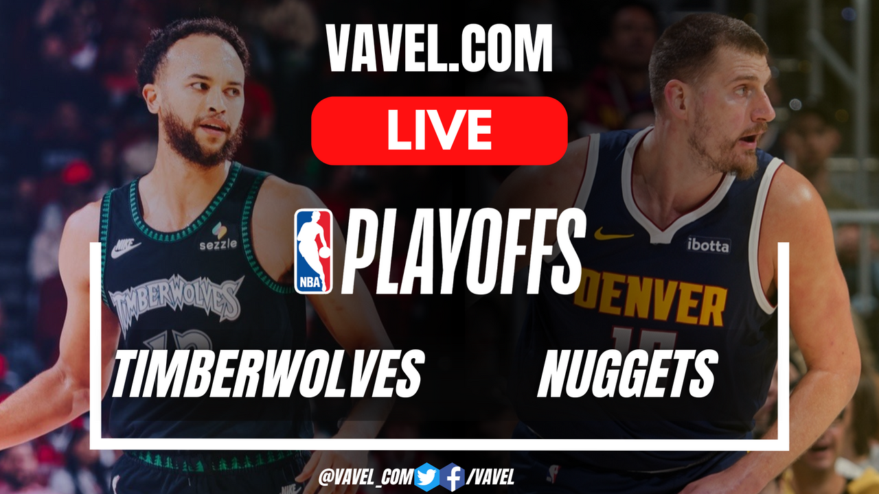 Points and Highlights for Minnesota Timberwolves 105-116 Denver Nuggets in NBA Playoffs Game