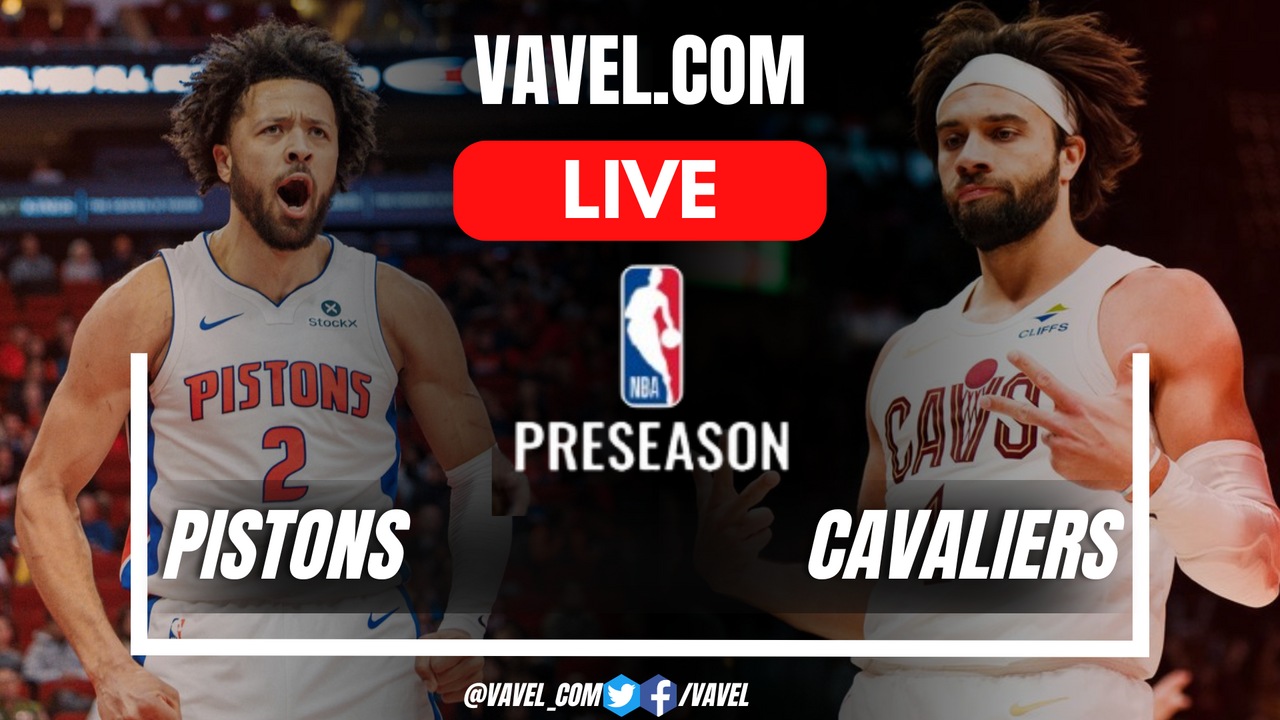 Points and Highlights for Detroit Pistons 100-118 Cleveland Cavaliers in NBA Preseason Game