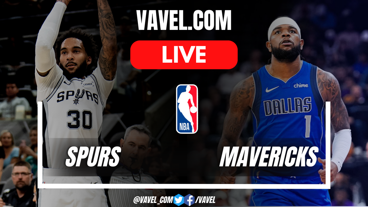 Points and Highlights for San Antonio Spurs 125-92 Dallas Mavericks in NBA Game
