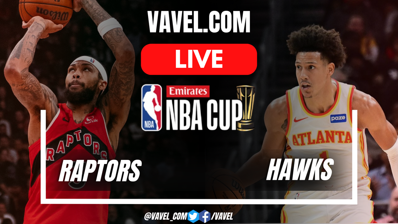 Pointa and Highlights for Atlanta Hawks 97-109 Toronto Raptors in NBA Cup Game