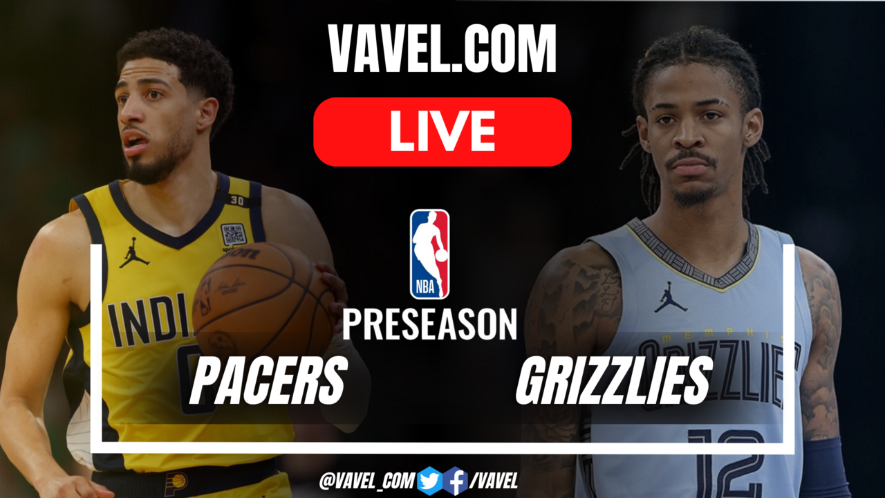 Memphis Grizzlies vs Indiana Pacers LIVE Score Updates, Stream Info and