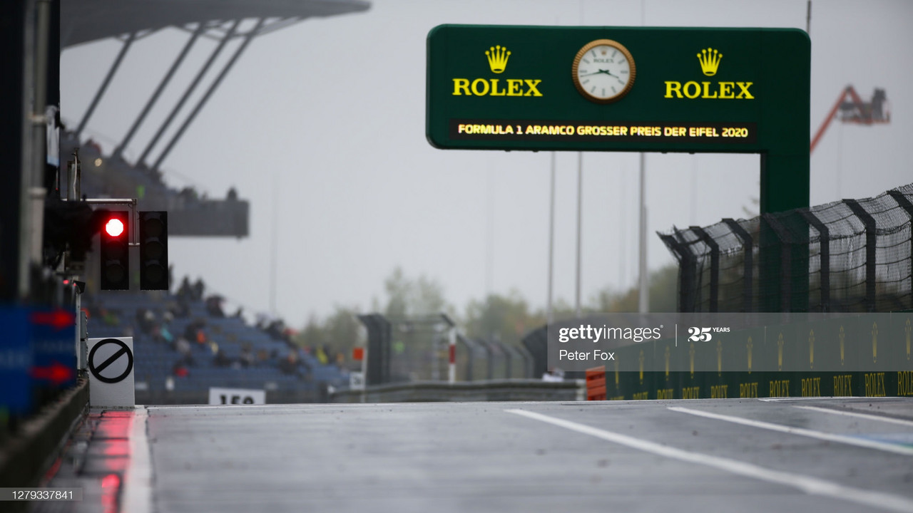 Imola-like testing practised as both FP1&2 fail to go ahead - Eifel GP