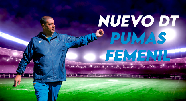 Marcelo Frigério, nuevo DT de Pumas Femenil