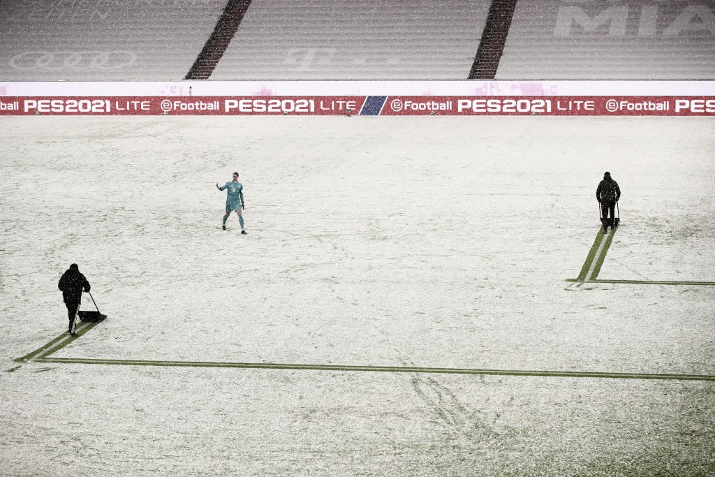 Neve é protagonista, e Bayern de Munique arranca empate com Arminia Bielefeld