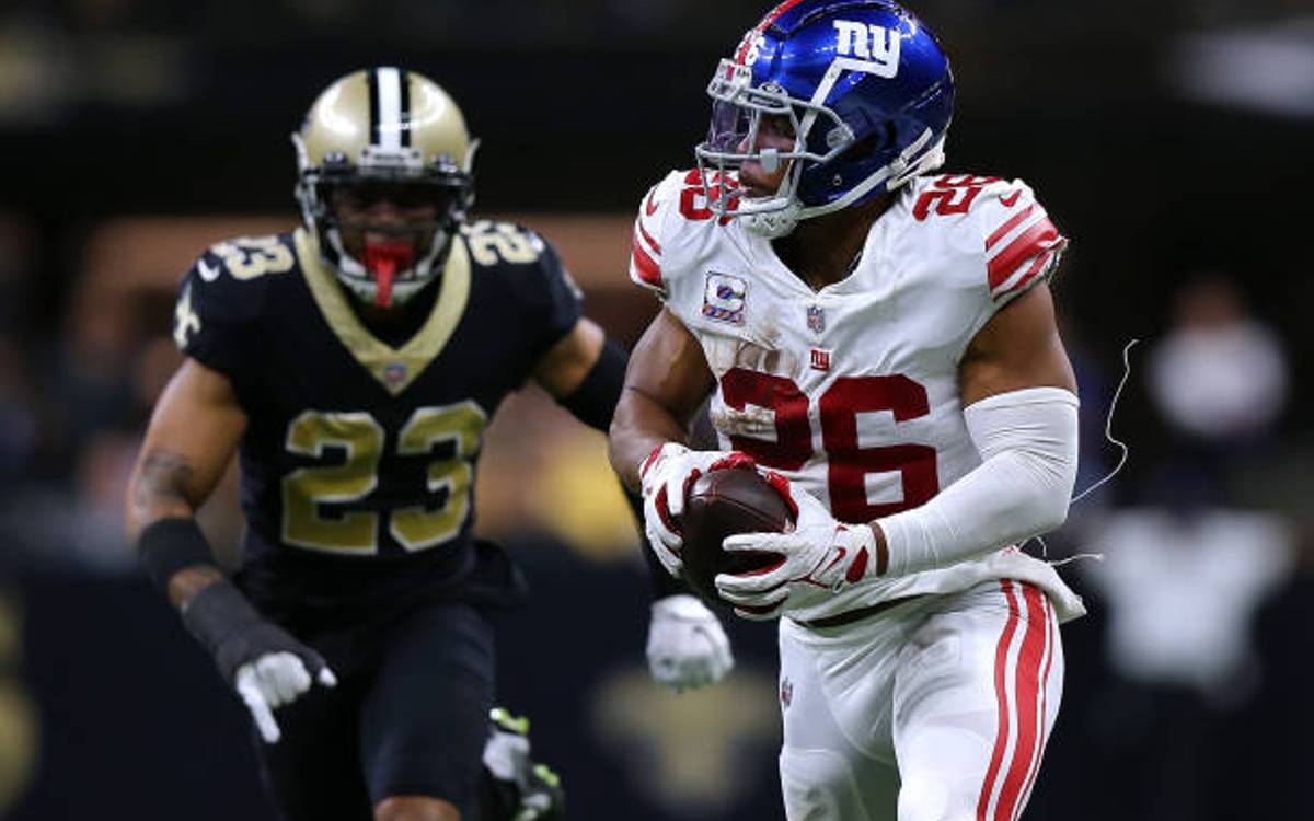 Resumen y anotaciones del New York Giants 6-24 New Orleans Saints en NFL