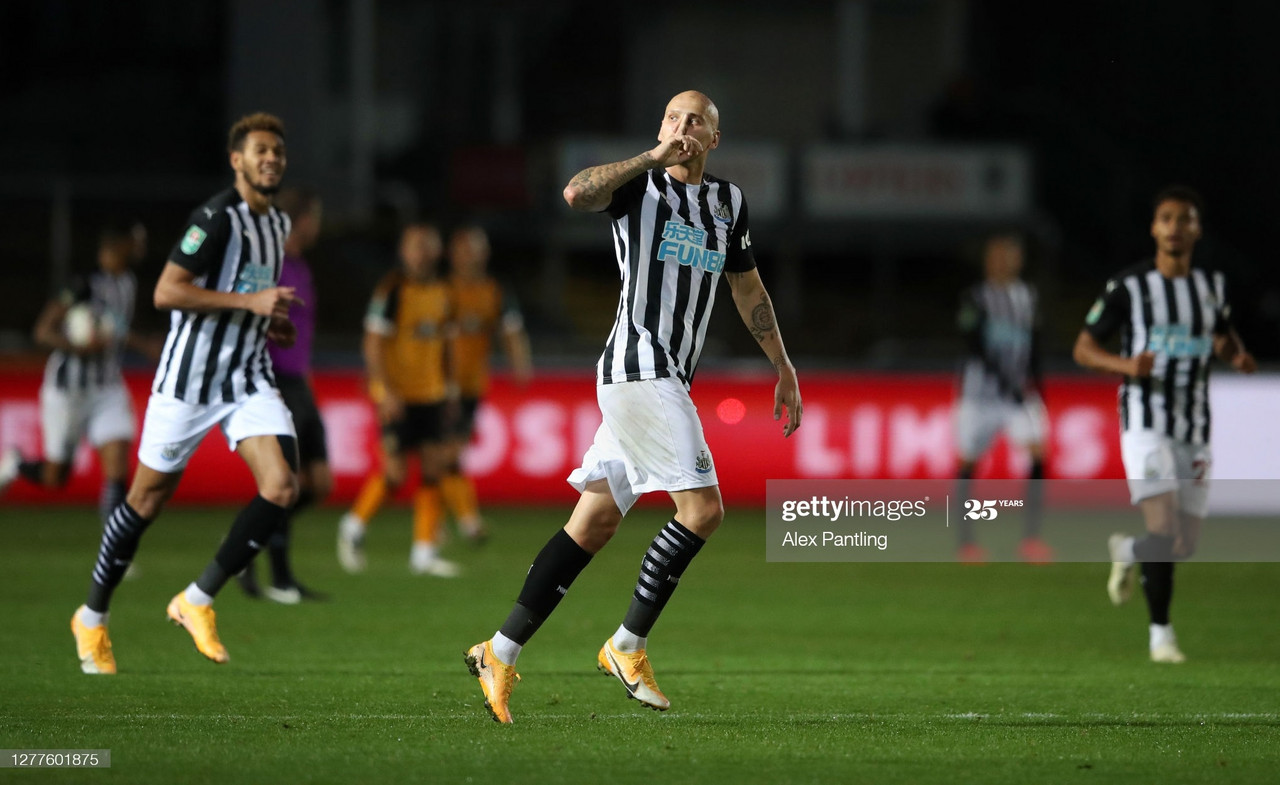 Newport County 1-1 Newcastle United (4-5 on penalties): Newcastle scrape through on penalties following late Shelvey equaliser