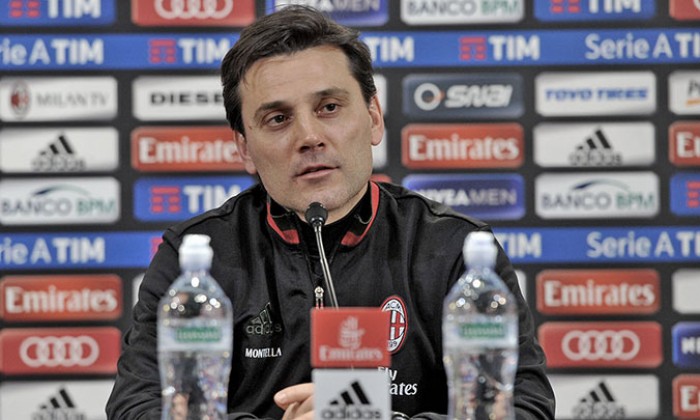 Milan, Montella in conferenza: "Vivo la partita come tutte le altre, con la serenità necessaria"