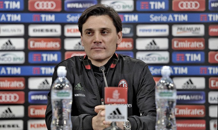 Montella in conferenza stampa: "E' il momento di dimostrare che abbiamo orgoglio da Milan"