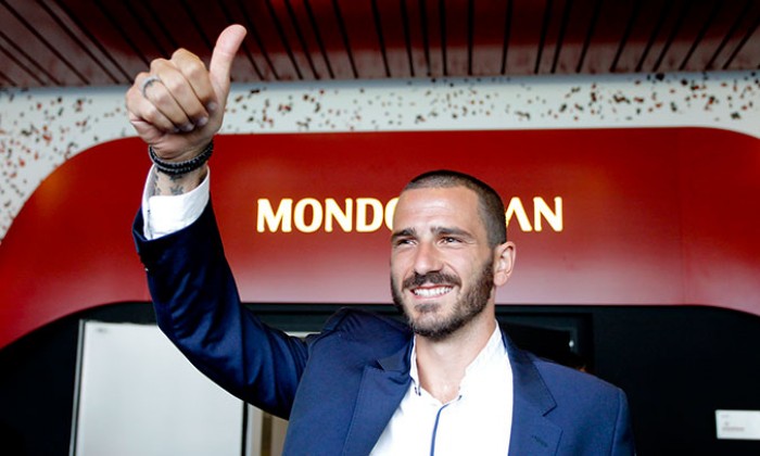 Milan, ora è ufficiale: Bonucci è rossonero fino al 2022
