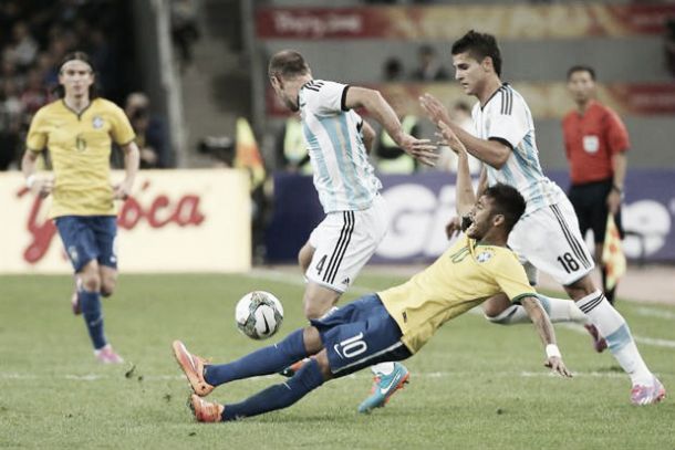 Argentina - Brasil: puntuaciones de Argentina