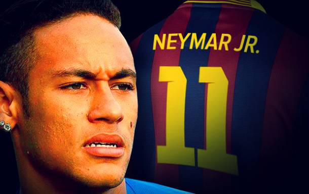 Lechia Gdansk-FC Barcelone : Vamos Neymar !