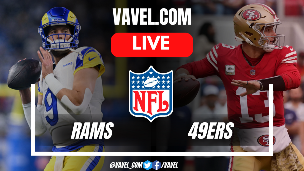 Los Angeles Rams vs San Francisco 49ers LIVE Score Updates, Stream Info