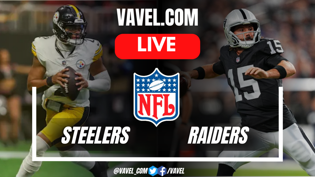 Pittsburgh Steelers vs Las Vegas Raiders LIVE Score Updates, Stream