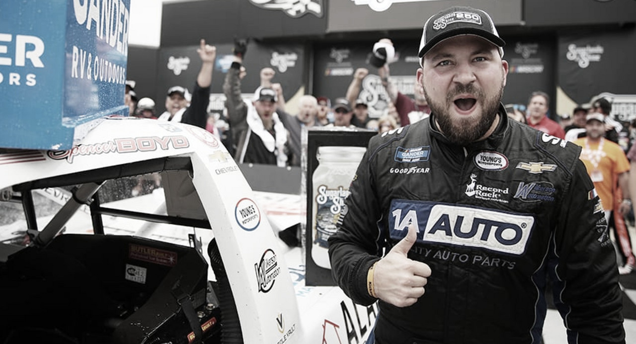 Trucks Play-Off: Primera para Boyd Trucks Play-Off: Primera para Boyd
