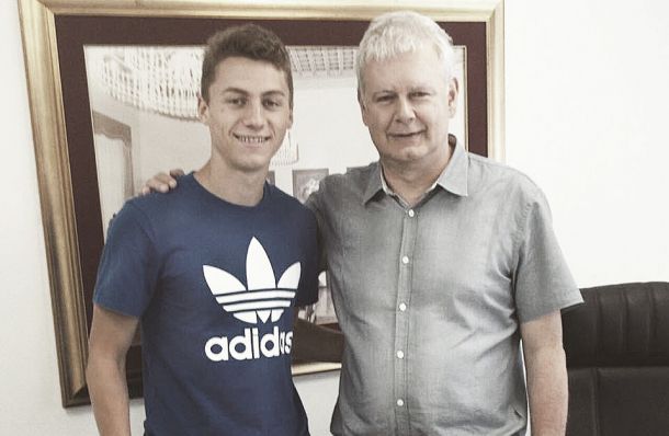 Nicholas Llanos firmó contrato con el Hajduk Split