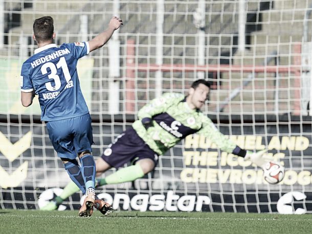 St. Pauli 0-3 Heidenheim: Niederlechner's brace sends visitors fifth