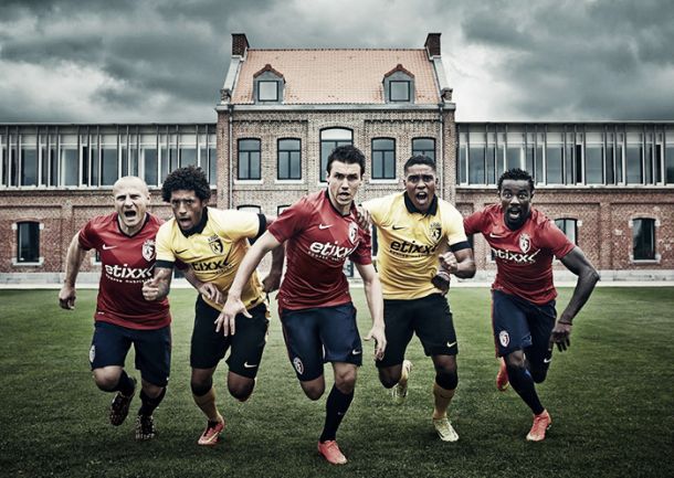 Lille apresenta uniformes para a temporada 2014/15 Lille apresenta uniformes para a temporada 2014/15