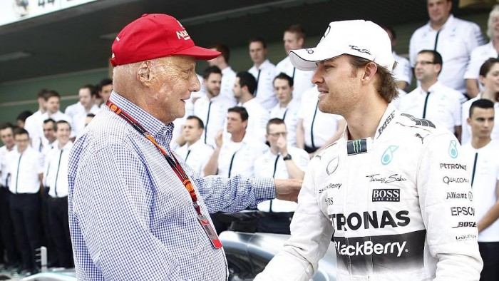 Mercedes-Rosberg, rinnovo vicino. Lauda: “Pronto un biennale”, Nico: "Non c'è fretta"
