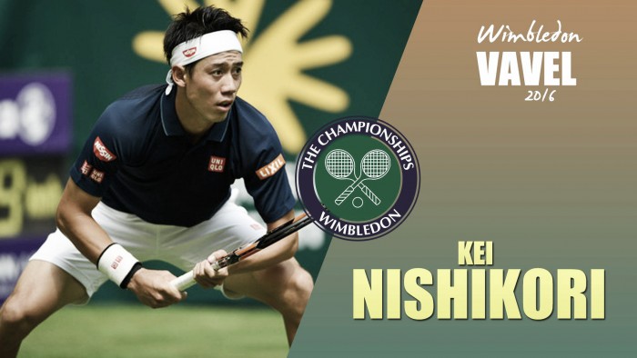Wimbledon 2016. Kei Nishikori: la hierba como asignatura pendiente
