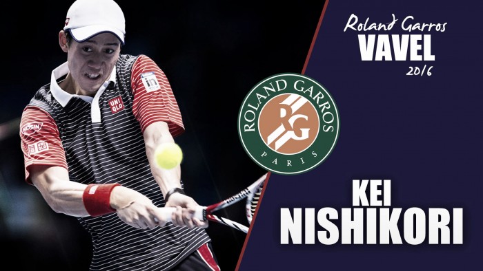 Roland Garros 2016. Kei Nishikori: contra viento y marea