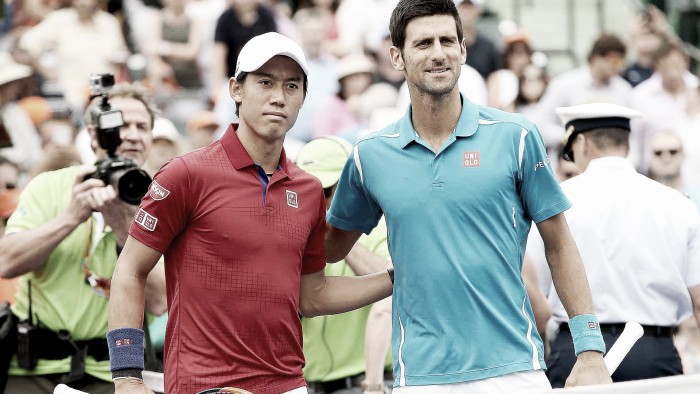 Novak Djokovic - Kei Nishikori: el momento de la confirmación