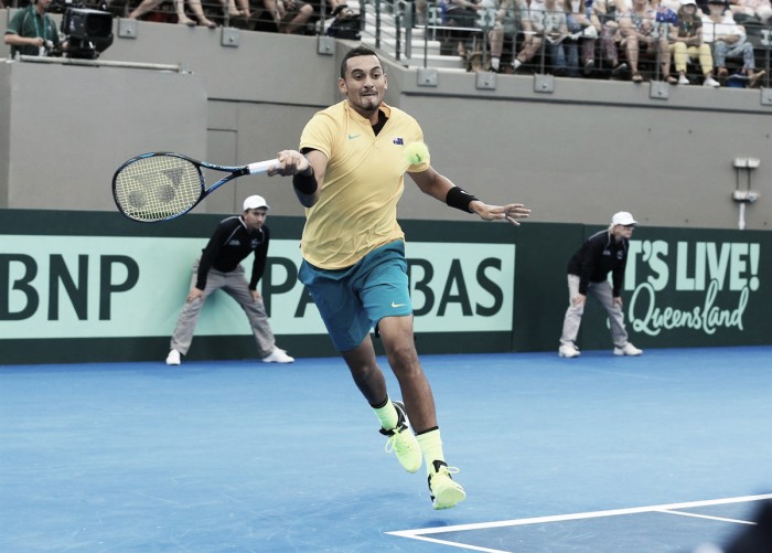 Davis Cup, Kyrgios batte Querrey e l'Australia è in semifinale