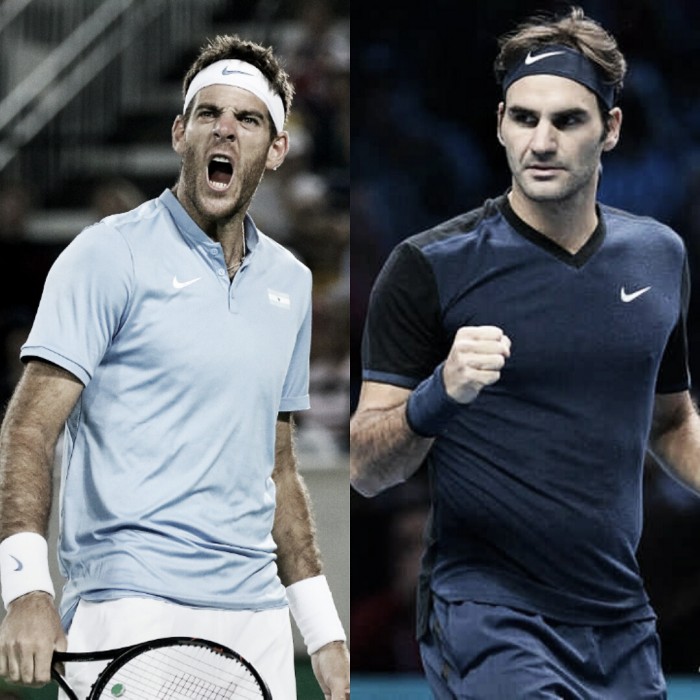 Federer y Delpo: veteranos cara a cara