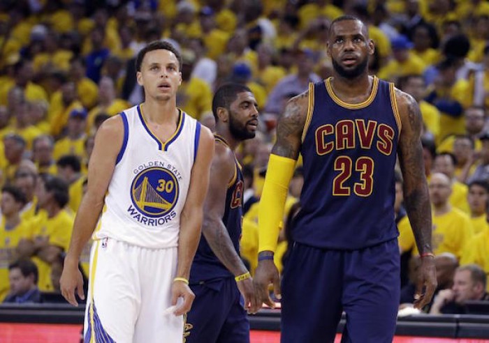 NBA Finals - Curry & James davanti ai microfoni a poche ore da gara 4